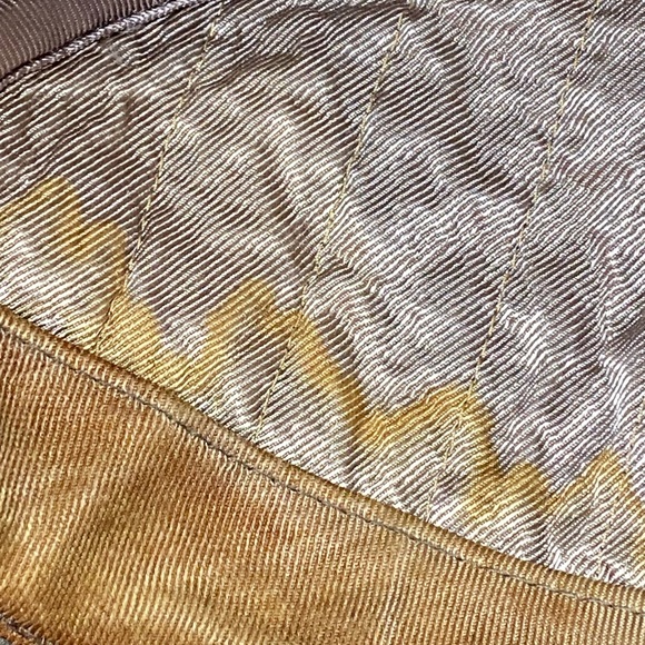 Brown Gray Blue made in Britain Tweed 100% Wool Hat 7 3/8 men’s - Picture 7 of 8